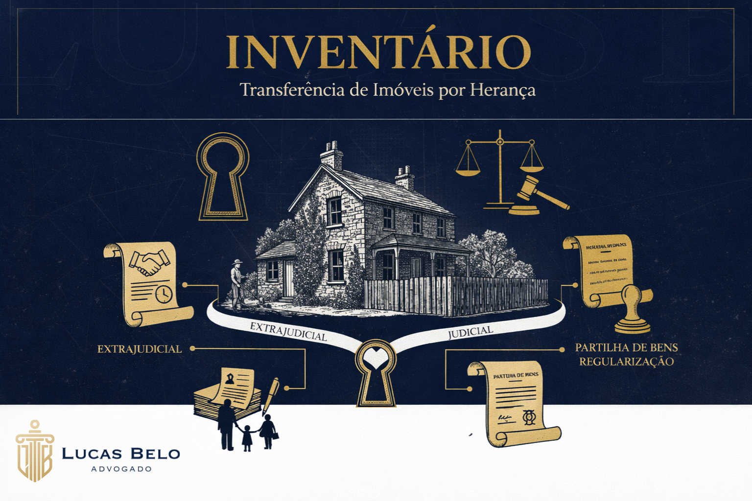 Inventário com Imóvel e Partilha de Bens